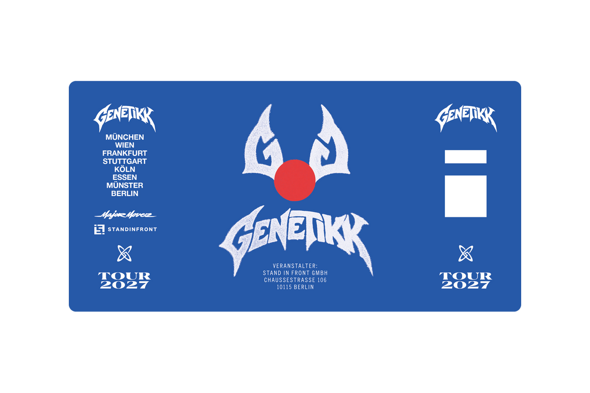 GENETIKK TOURTICKET 2027