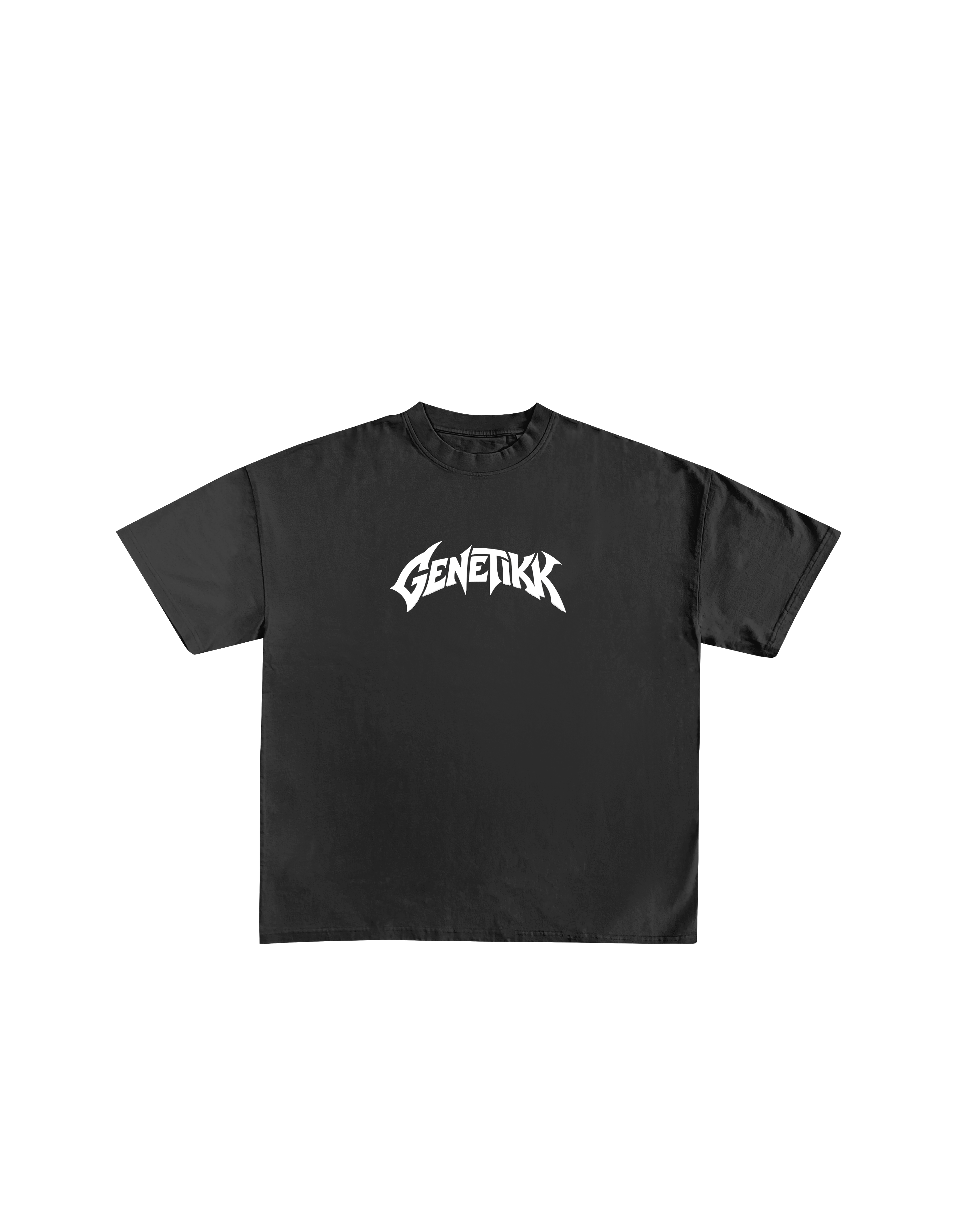 GENETIKK Logo T-Shirt mit Logo-Frontprint
