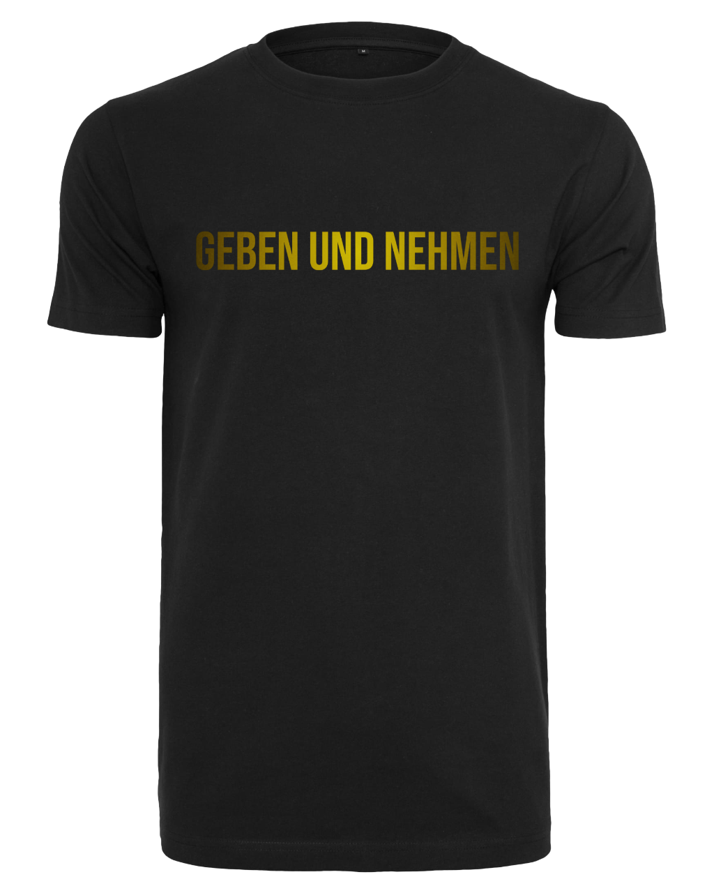 GENETIKK "GEBEN UND NEHMEN" T-SHIRT - BLACK