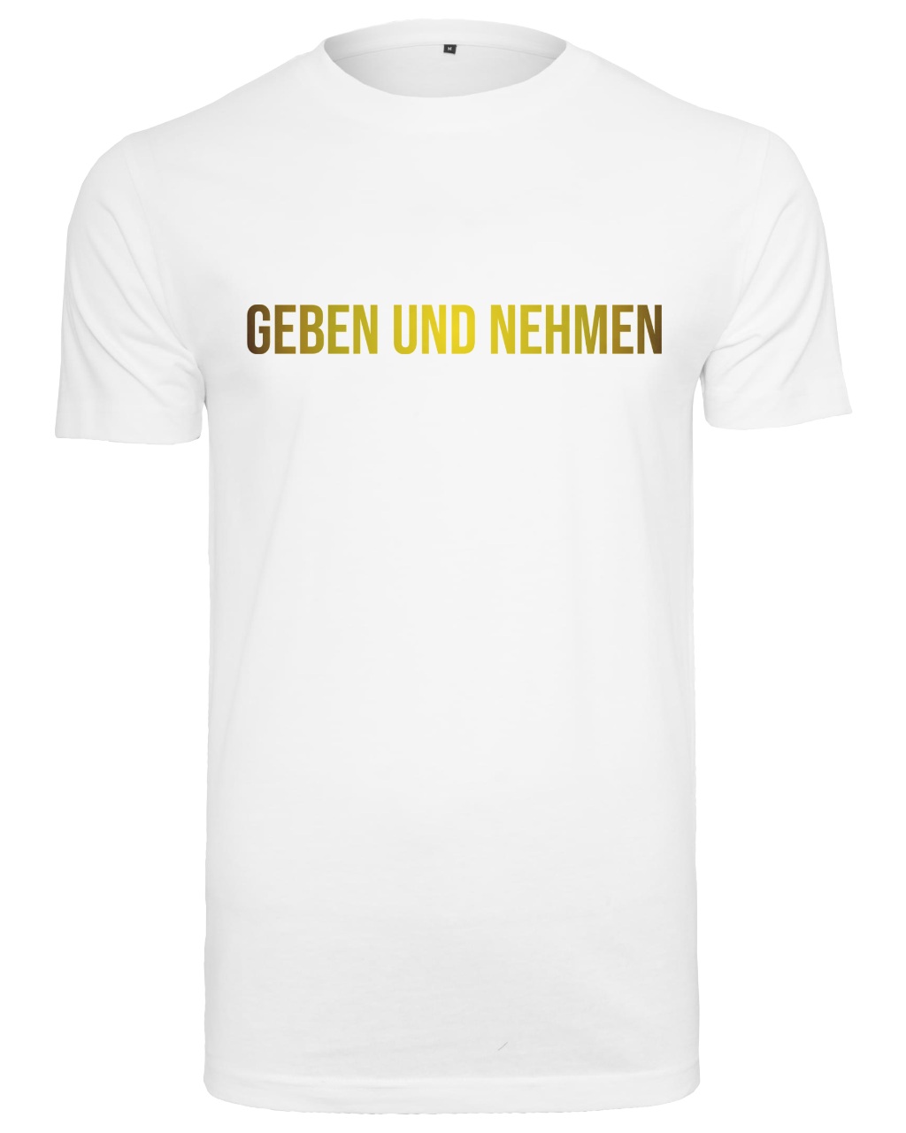 GENETIKK "GEBEN UND NEHMEN" T-SHIRT - WHITE