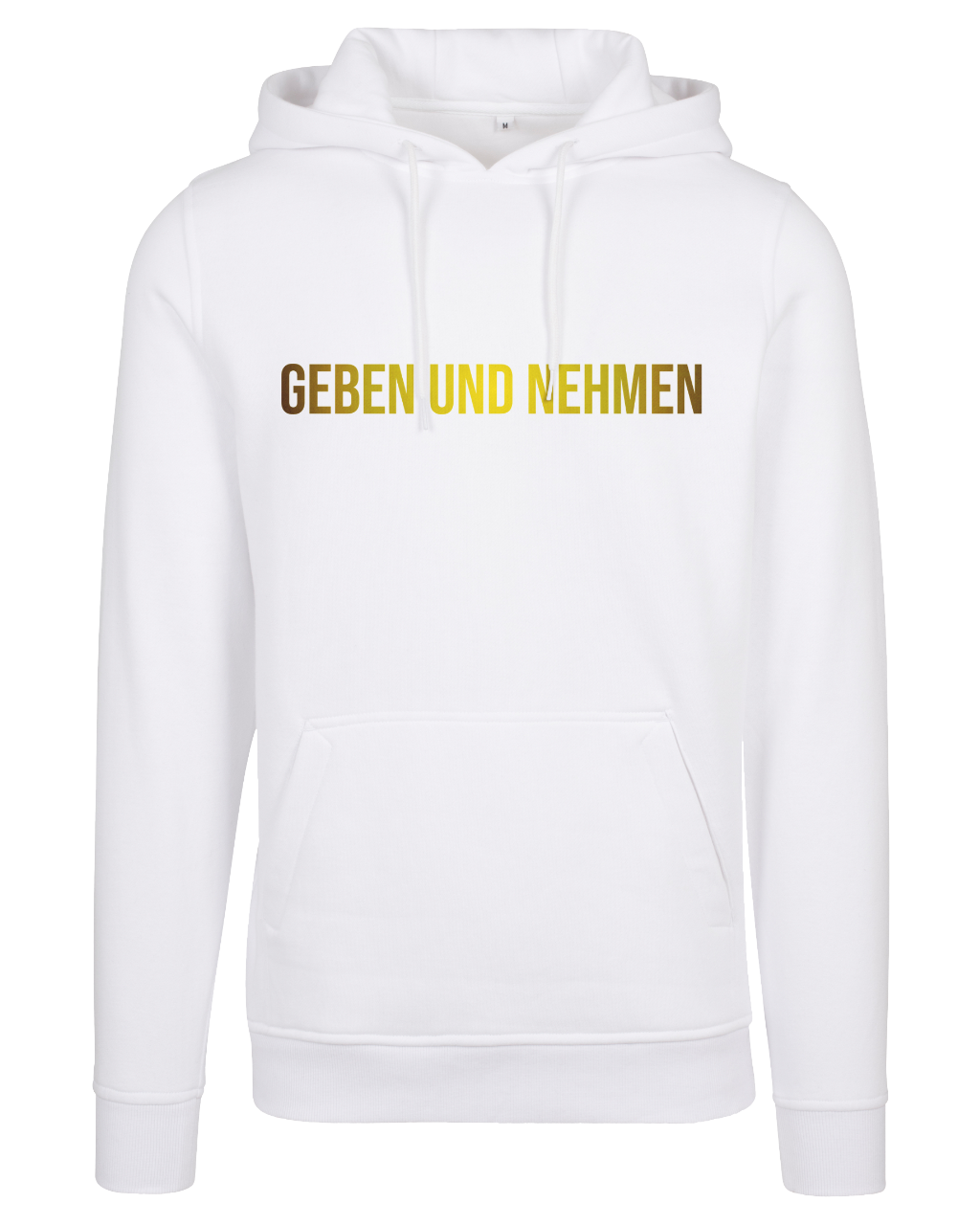 GENETIKK "GEBEN UND NEHMEN" HOODIE - White